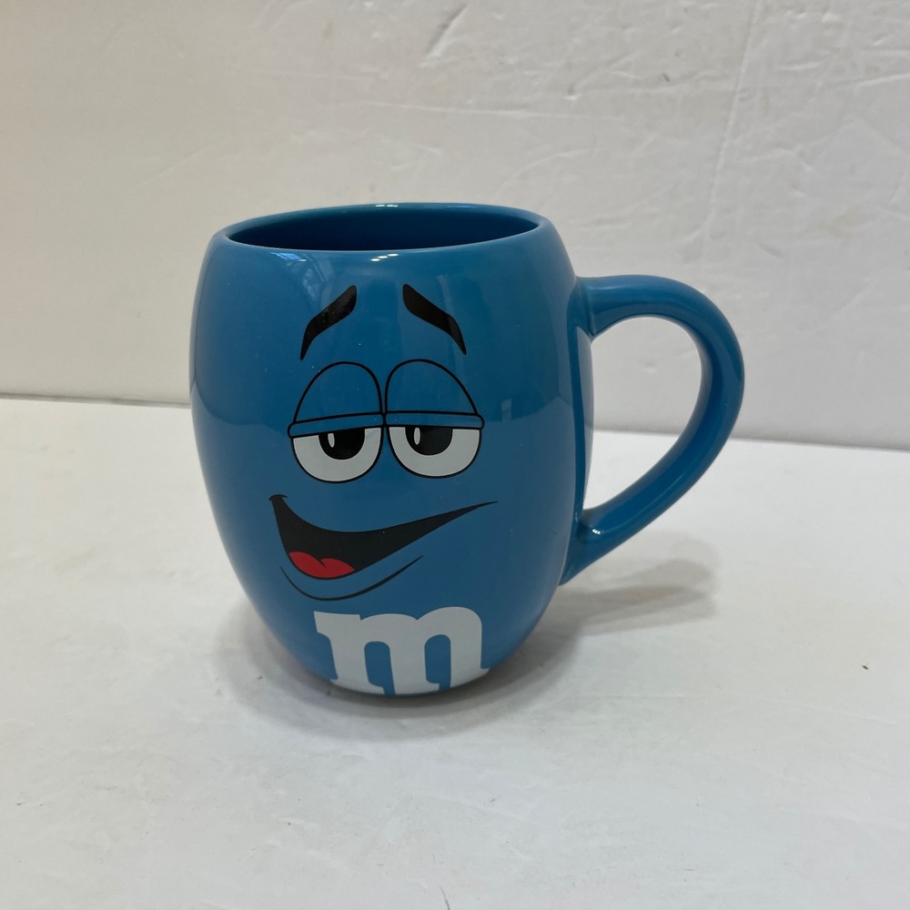 M&M‎ BLUE COFFEE MUG